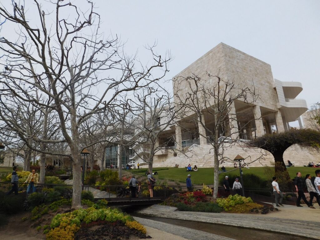 Algunos jardines en el Museo Getty