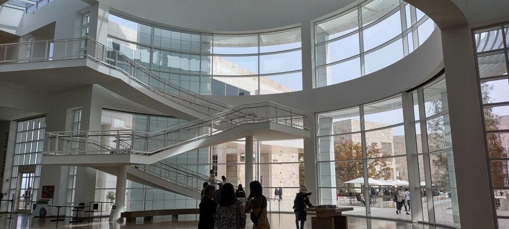 Lobby del Museo Getty