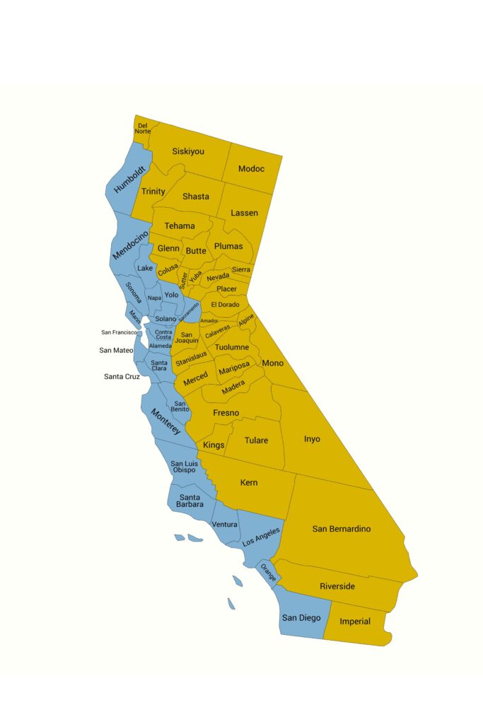 California rural busca su independencia  35 condados proponen formar un nuevo estado