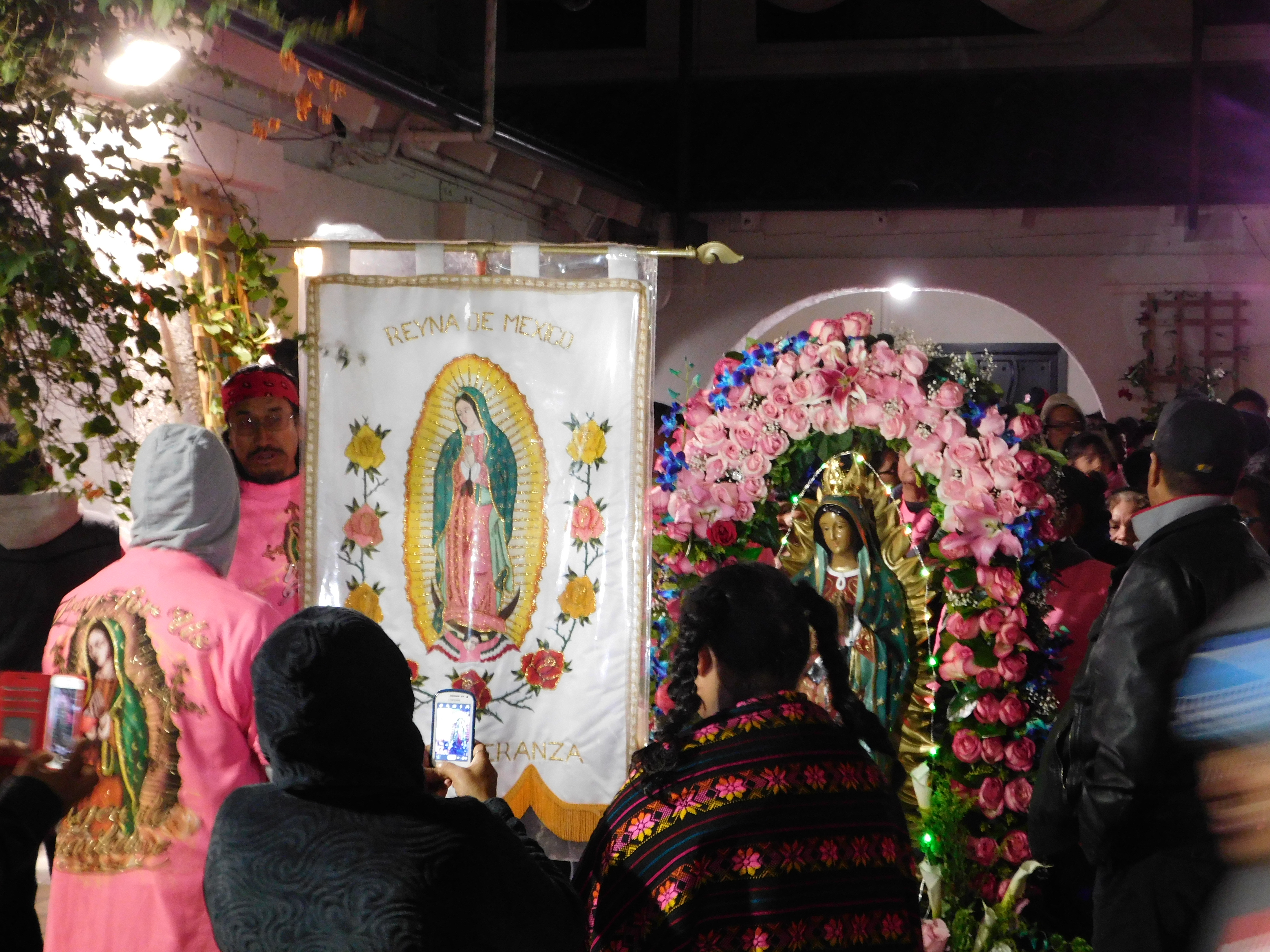 Virgen de Guadalupe - La placita Olvera