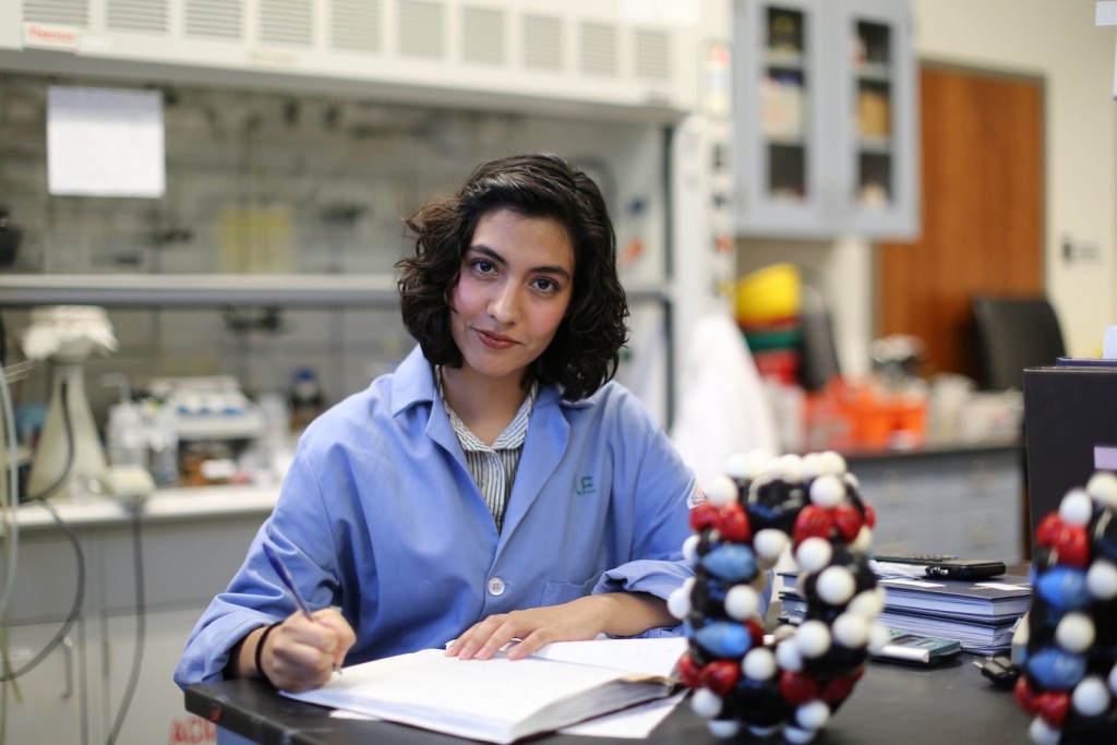 Maria Escamilla, M.O.R.E. student at Cal State LA. Photo by J. Emilio Flores/CAL STATE LA