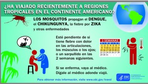 Las personas que hayan viajado a lugares donde se hayan reportado casos de Zika deben informarlo a las autoridades (Foto: CDC)