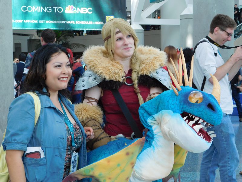 Despliegue de imaginación en WonderCon Los Ángeles (Foto: Hispanos Press)