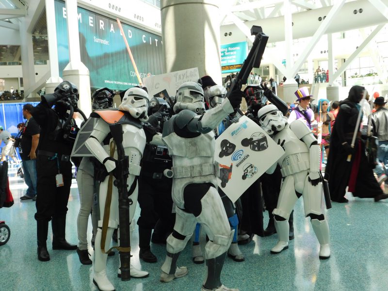 Despliegue de imaginación en WonderCon Los Ángeles (Foto: Hispanos Press)