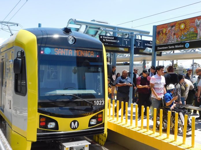 Santa Mónicas, Línea Expo, Metro