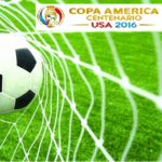 Soccer Ball Background - Copa America 2016