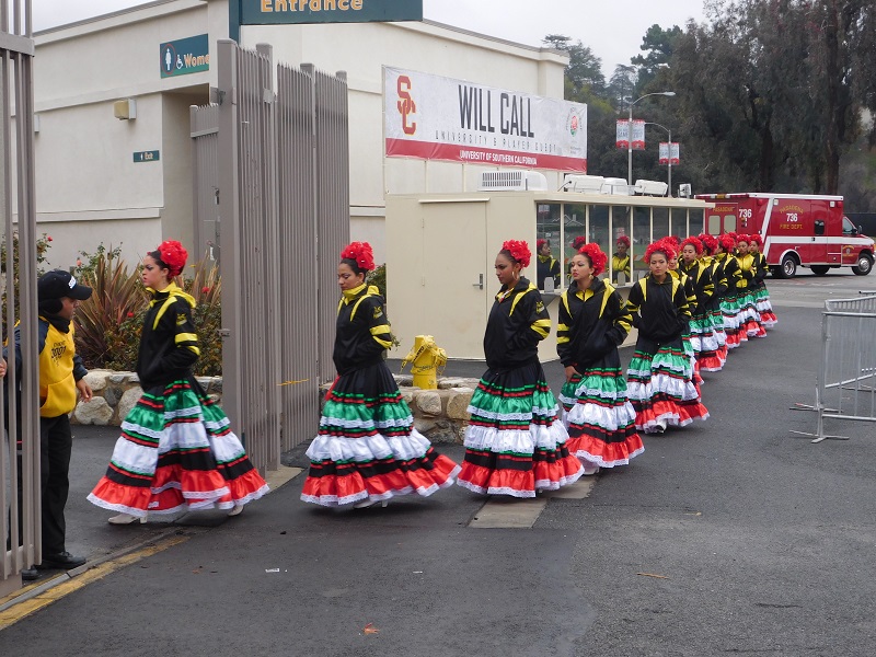 Una banda musical con mucho orgullo latino