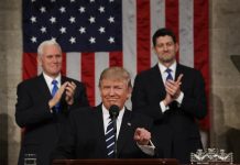 Trump defiende su agenda y visión de país en un discurso conciliador en el Congreso