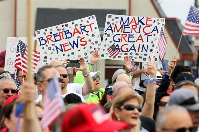 Disturbios y detenidos en marcha a favor de Trump en California