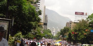 Jornada violenta en protesta de oposición venezolana