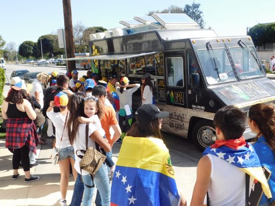 Venezolanos en Los Angeles dijeron presente en protesta mundial