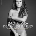 Alicia Machado prefiere estar desnuda que vestir pieles y se une a PETA