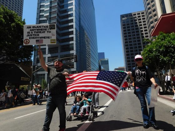 El pueblo salió a las calles a exigir respeto por sus derechos