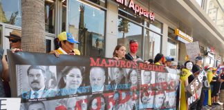 Venezolanos en LA protestaron en contra de la Constituyente