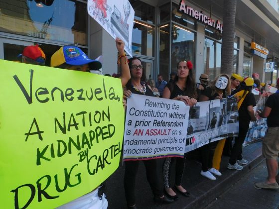 Venezolanos en LA protestaron en contra de la Constituyente