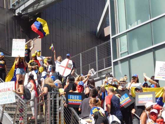 Venezolanos en LA protestaron en contra de la Constituyente