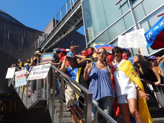 Venezolanos en LA protestaron en contra de la Constituyente