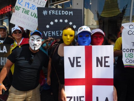 Venezolanos en LA protestaron en contra de la Constituyente