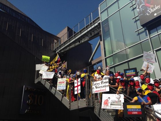 Venezolanos en LA protestaron en contra de la Constituyente