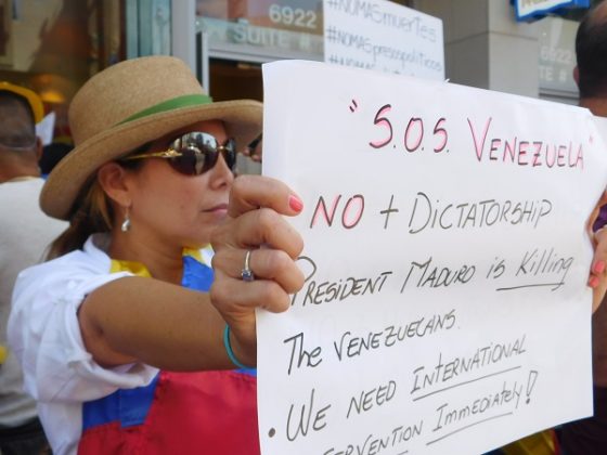 Venezolanos en LA protestaron en contra de la Constituyente