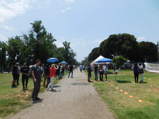 Venezolanos en Los Angeles rechazaron masivamente a la constituyente