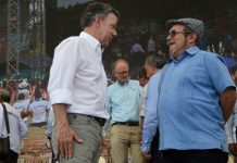 El jefe de las FARC espera que los políticos de Colombia estén a la altura de la paz