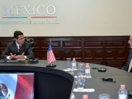Kelly discute con Peña Nieto estrategia contra el crimen México-EEUU