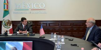 Kelly discute con Peña Nieto estrategia contra el crimen México-EEUU