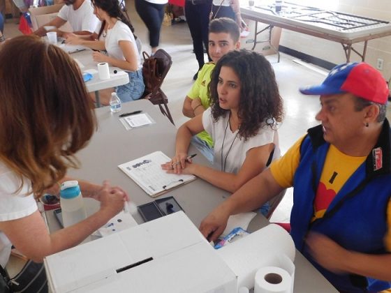 Venezolanos en Los Angeles rechazaron masivamente a la constituyente