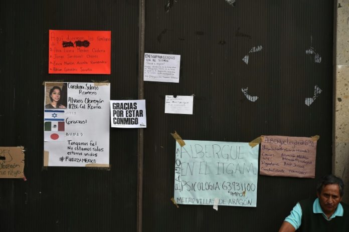 Descartan que haya vida en un edificio de oficinas de México destruido por el sismo