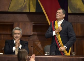 El presidente de Ecuador acusa a Correa de espionaje a través de cámara oculta