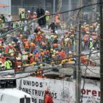 Esfuerzos al límite en rescates de sobrevivientes del sismo en México