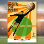 FIFA revela cartel oficial de la Copa Mundial 2018