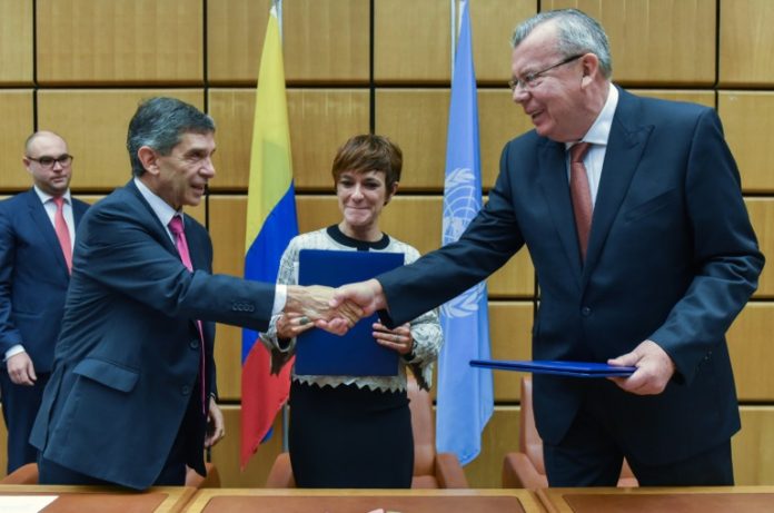 Naciones Unidas y Colombia firman acuerdo para luchar contra el cultivo de coca