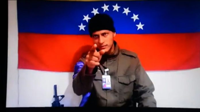 Reaparece en video piloto de helicóptero buscado por terrorismo en Venezuela