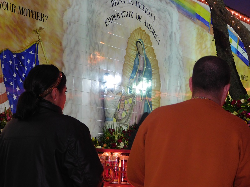 Festividad de la Virgen de Guadalupe en Los Ángeles