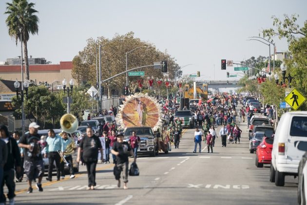 Procesión anual en honor a la Virgen de Guadalupe