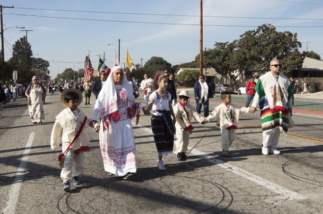 Procesión anual en honor a la Virgen de Guadalupe