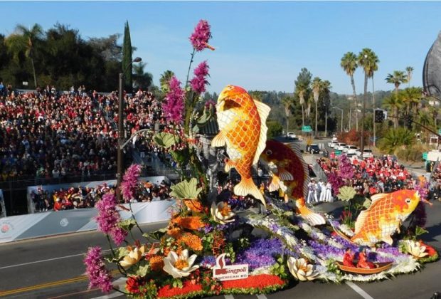 Desfile de las Rosas con un toque panameño