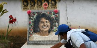 Oraciones por la naturaleza en aniversario del asesinato de ambientalista hondureña / AFP