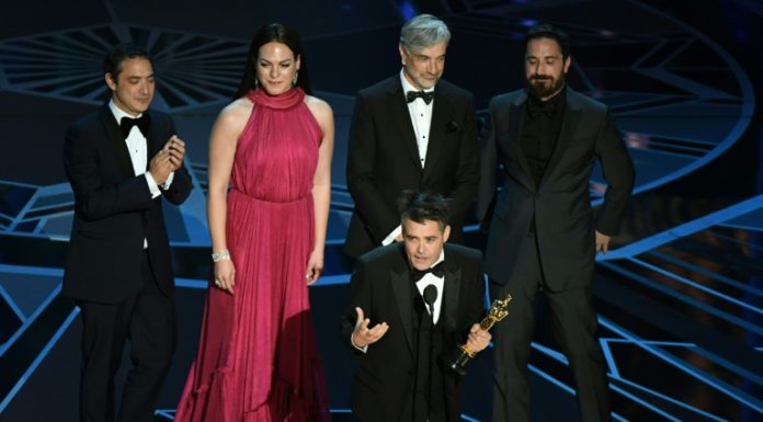 Una mujer fantástica le da el segundo Óscar al cine chileno / AFP