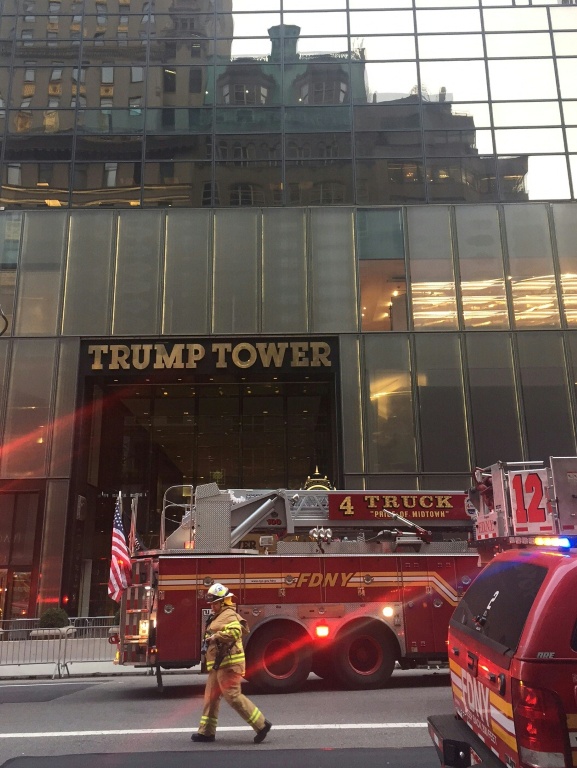 Incendio en la Trump Tower deja un muerto y cuatro heridos