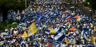 Miles marcharon en Nicaragua para pedir paz y justicia tras violentas protestas
