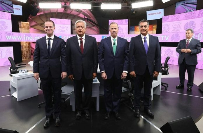 Acusaciones de corrupción dominaron último debate presidencial de México