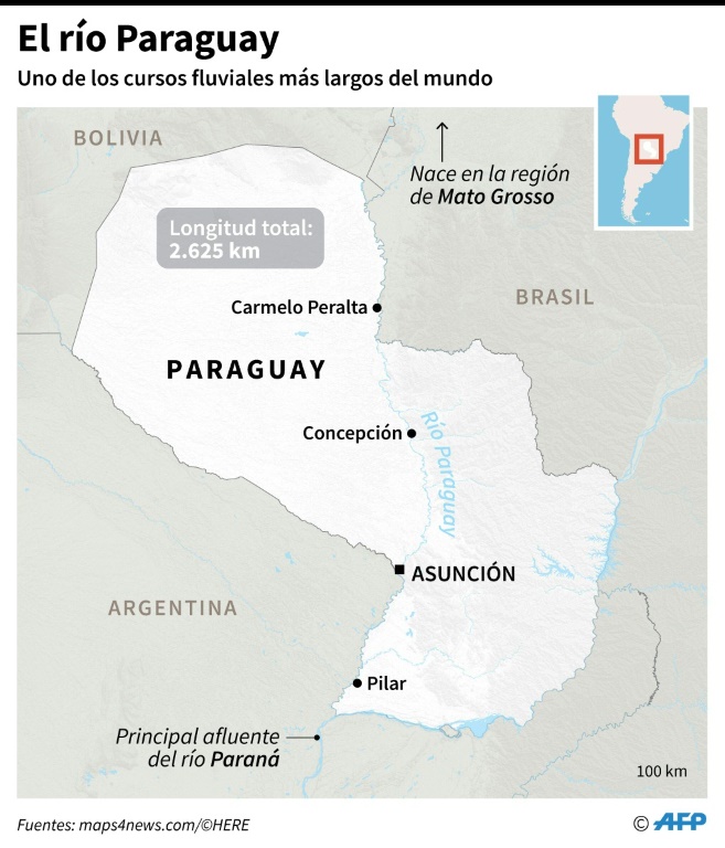 El boom de la soja convirtió a Paraguay en líder del transporte fluvial