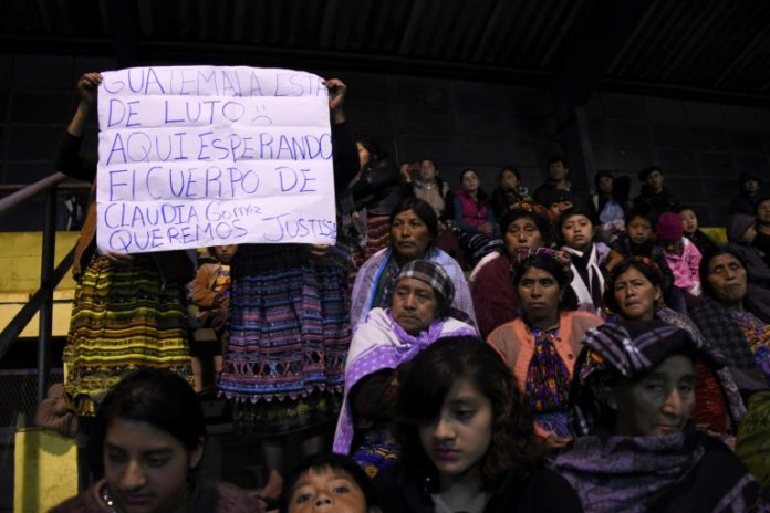 Reclaman justicia en velorio de guatemalteca abatida en frontera de EEUU