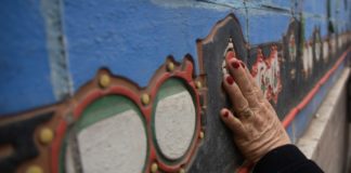 Circuito de murales callejeros para ciegos en Chile