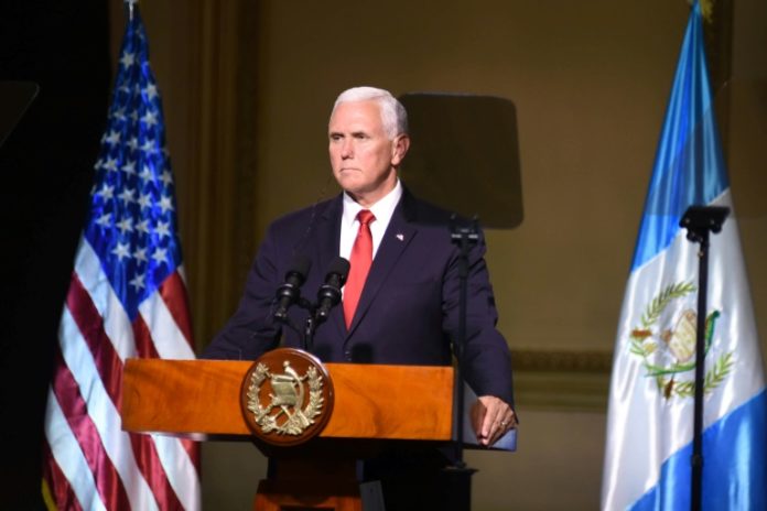 Pence pide a Ortega fin de violencia en Nicaragua y elecciones anticipadas