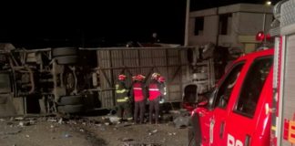 Accidente de bus en Ecuador deja 24 muertos, mayoría colombianos y venezolanos
