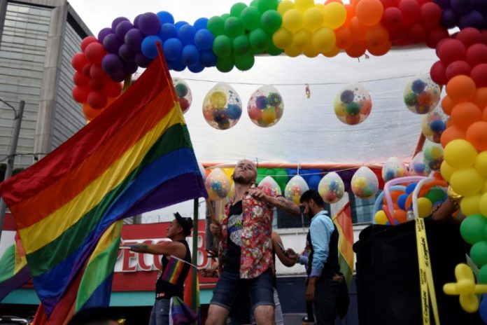 Desfile del orgullo gay en Ciudad de Guatemala el 23 de junio de 2018 © AFP/Archivos JOHAN ORDONEZ